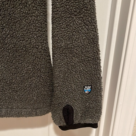 Vintage KUHL ALF Polartec Fleece Full Zip Sweater Jacket USA Made Size M - Picture 4 of 10